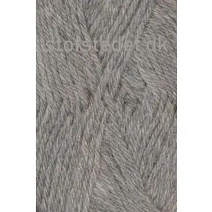 Ragg strømpegarn i meleret lysegrå - P: 5 - Ragg  Strømpegarn