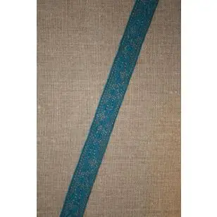 Nylonblonde 20 mm. petrol - Blonder