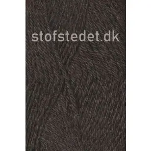 Lima 100% Peru uld fra Hjertegarn i Mørkebrun meleret - P: 5 - Lima Peru Uld