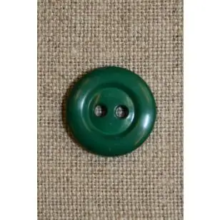 Grøn 2-huls knap - Knapper Grøn, gul og orange