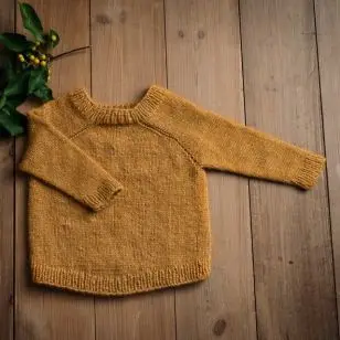 Uldklumpers strikkeopskrift - Vamsetsweater Str. 2-10 år - Strikkeopskrift Uldklumper