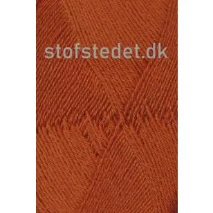 Aloe strømpegarn i lys rust 100 gram - P: 2½-3 - Aloe strømpegarn