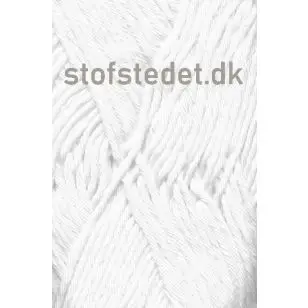 Cotton 8/8 fra Hjertegarn i Hvid - P: 4½ - Cotton 8/8 Hjertegarn