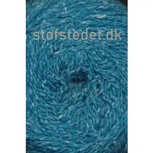 Wool Silk Gots certificeret i petrol | Hjertegarn - P: 3-3½ - Wool Silk