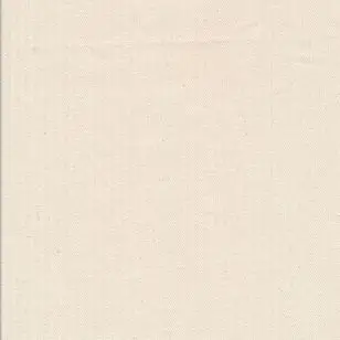 Kraftig bomuld/polyester i stribet sildeben i off-white og knækket hvid - 