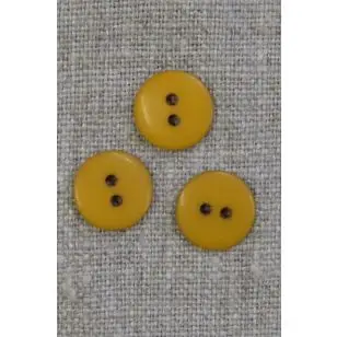 2-huls knap i carry 13 mm. - Knapper Grøn, gul og orange