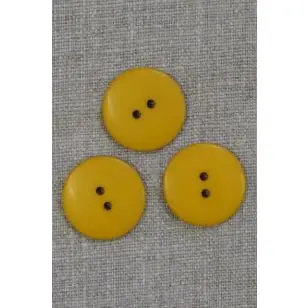 2-huls knap i carry 23 mm. - Knapper Grøn, gul og orange