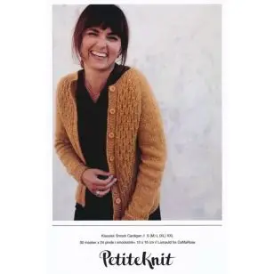 Klassisk Smock Cardigan - PetiteKnit strikkeopskrift - PetiteKnit