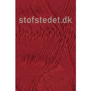 Cotton 8 Hjertegarn i varm rød - P: 3-3½ - Cotton 8/4 Hjertegarn