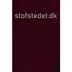 Cotton 8 Hjertegarn i bordeaux - P: 3-3½ - Cotton 8/4 Hjertegarn