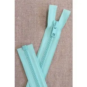 60 cm. delbar plast lynlås i aqua, YKK - Tilbud lynlåse