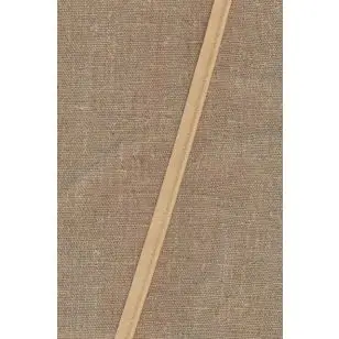Paspoil-/piping bånd i bomuld, beige - Pipingbånd