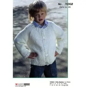 76960 Raglantrøje m/lommer - Pind 4-4½