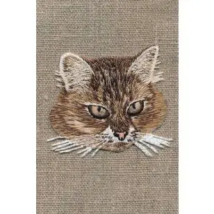 Motiv med katte hoved - Dyr