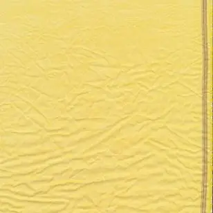 Let krøllet bomulds-voil meleret i lys gul - Ensfarvet bomuld