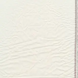 Let krøllet bomulds-voil meleret i knækket hvid - Ensfarvet bomuld