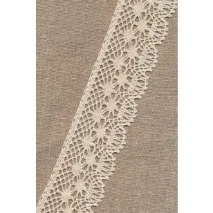 Bomulds-blonde Merceriseret 49 mm. offwhite - 