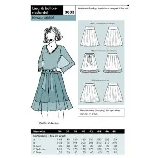 Onion 3033 -Læg & ballonnederdel - Nederdele