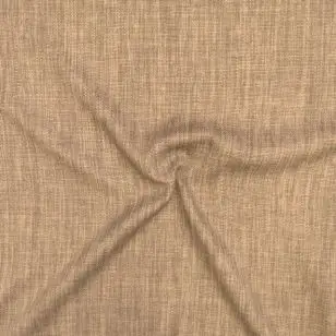 Meleret møbelstof i lysebrun og brun - Boligtekstiler