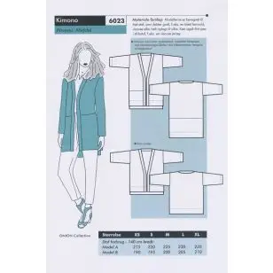 Onion 6023 -Kimono - Jakke, anorak og cardigan